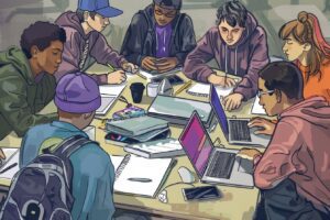 Como fazer trabalho escolar em grupo