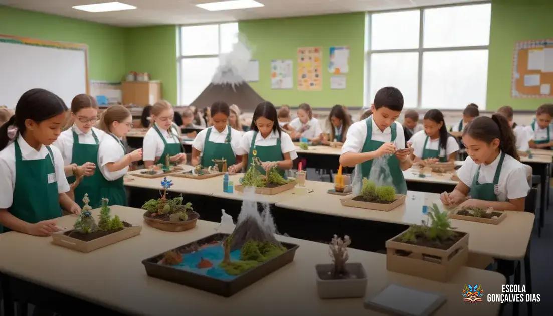 Dicas de projetos de ciências para sala de aula