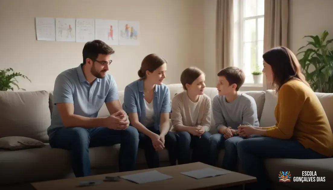 Apoio psicológico para famílias de pessoas com TEA Apoio psicológico para famílias de pessoas com TEA