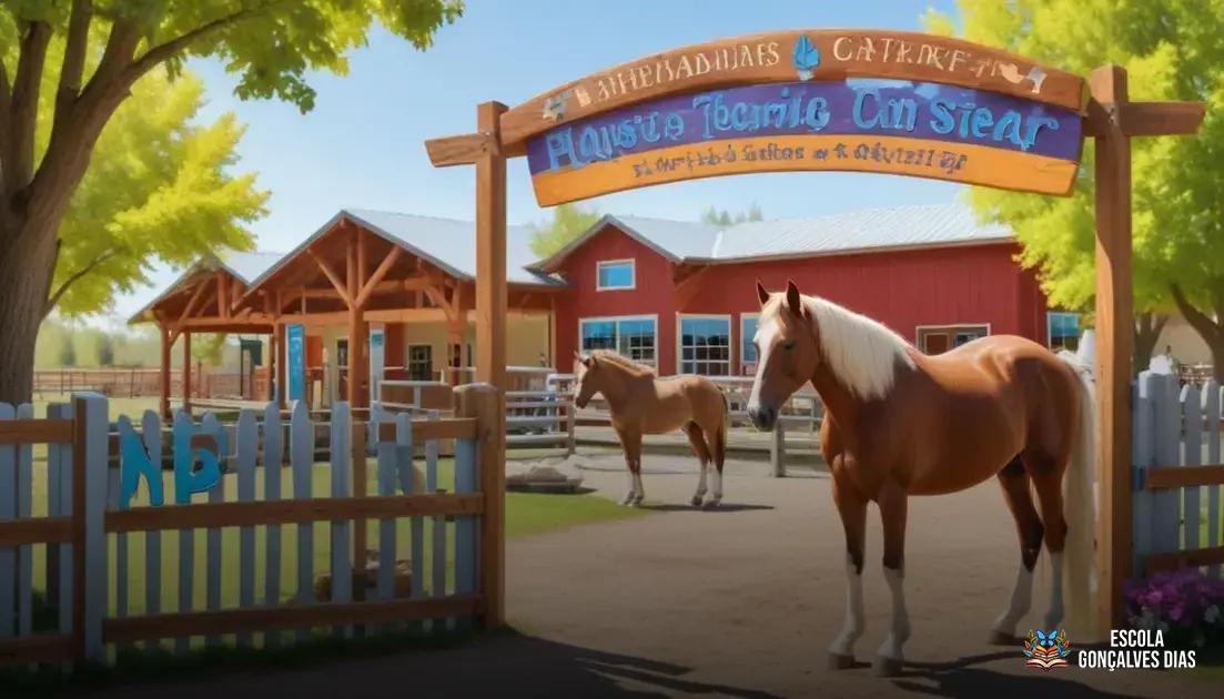  Onde encontrar centros de equoterapia especializados em TEA