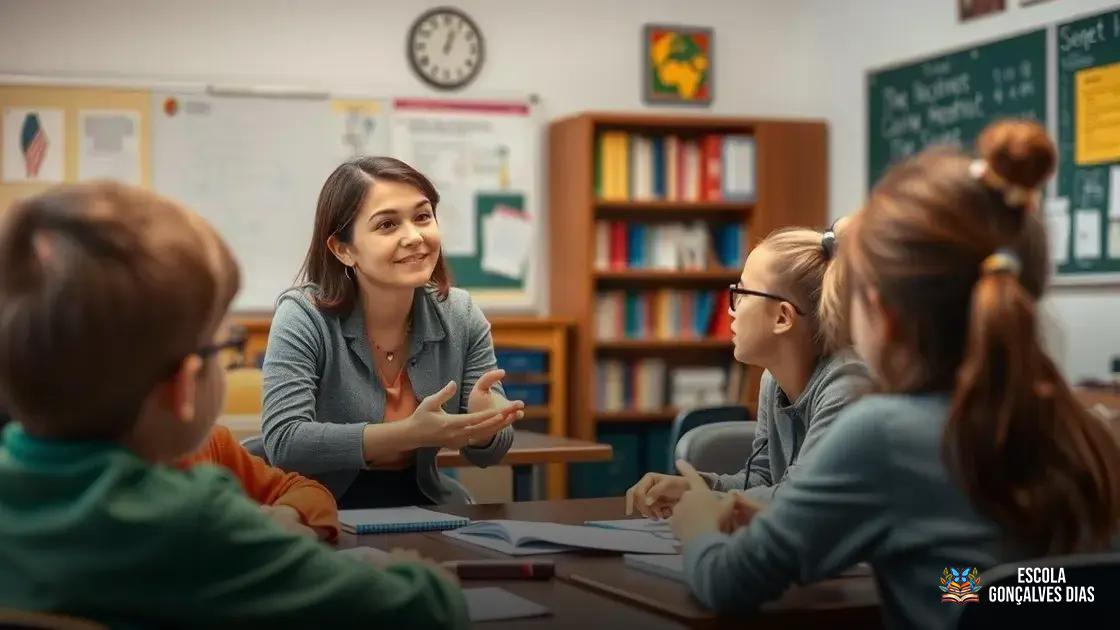 A escuta ativa e o diálogo como ferramentas de conexão com a turma A escuta ativa e o diálogo como ferramentas de conexão com a turma