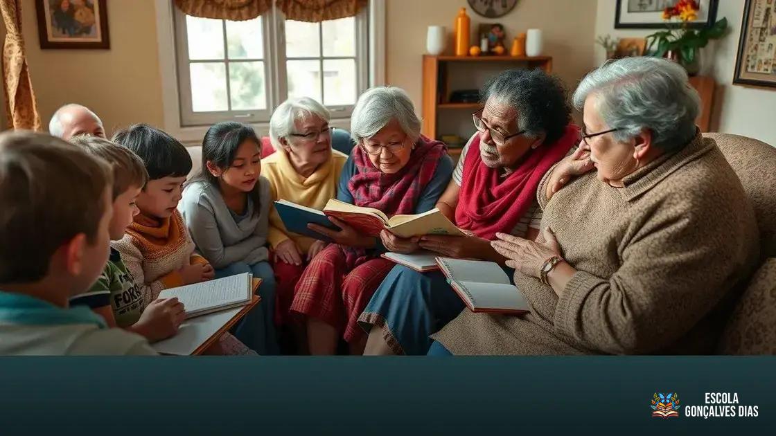 A importância da oralidade e dos relatos dos mais velhos A importância da oralidade e dos relatos dos mais velhos