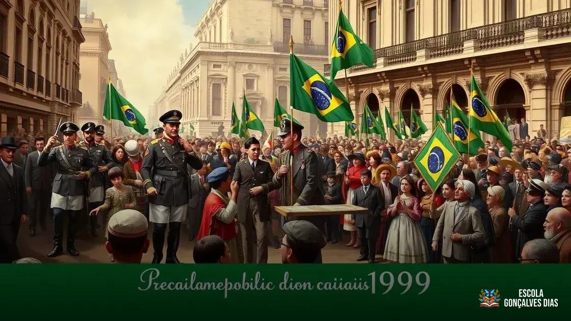  A Proclamação da República e as mudanças políticas e sociais