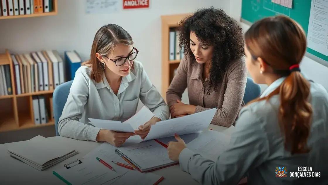 Análise do histórico escolar e comportamental Análise do histórico escolar e comportamental