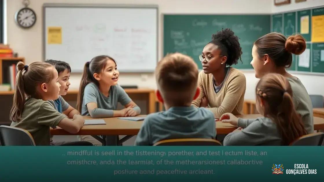 Benefícios da comunicação consciente para a convivência e o aprendizado Benefícios da comunicação consciente para a convivência e o aprendizado