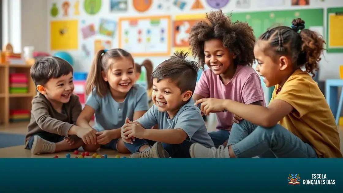 Benefícios do aprendizado lúdico para a convivência e o comportamento em grupo Benefícios do aprendizado lúdico para a convivência e o comportamento em grupo