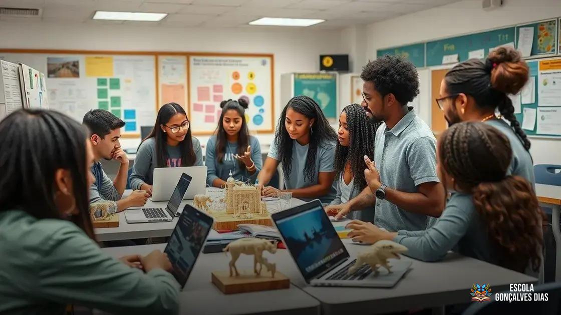 Benefícios dos projetos interdisciplinares para os alunos Benefícios dos projetos interdisciplinares para os alunos