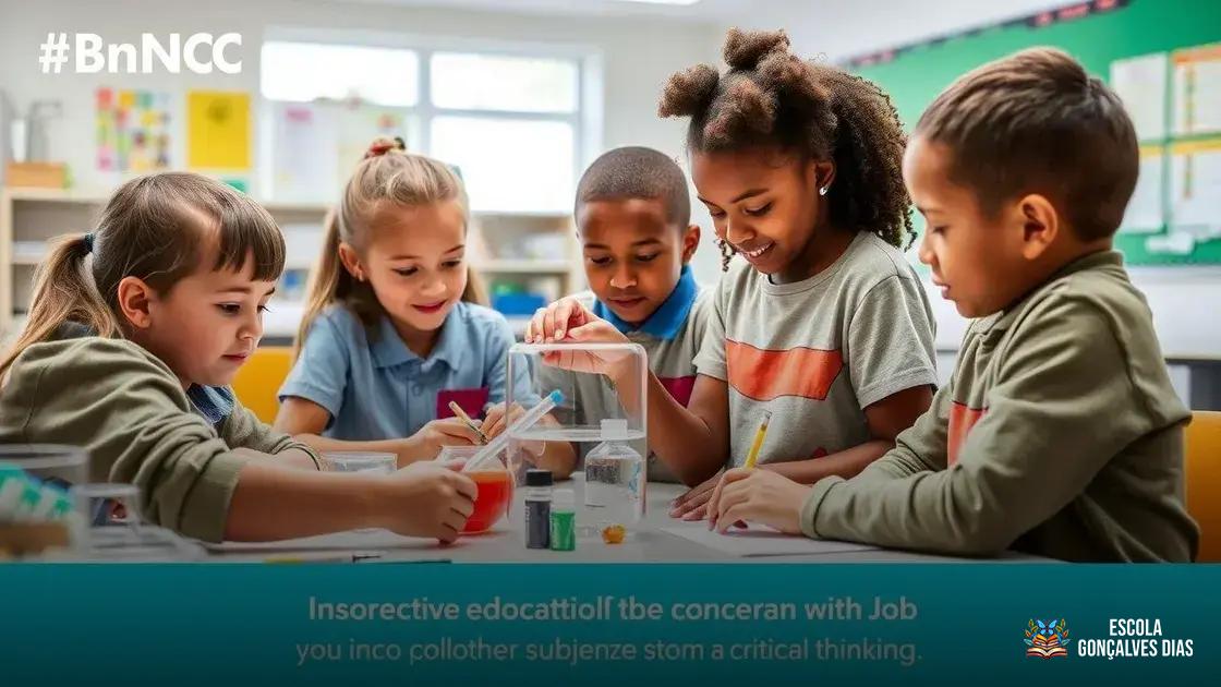 BNCC e o papel dos projetos científicos na formação integral BNCC e o papel dos projetos científicos na formação integral