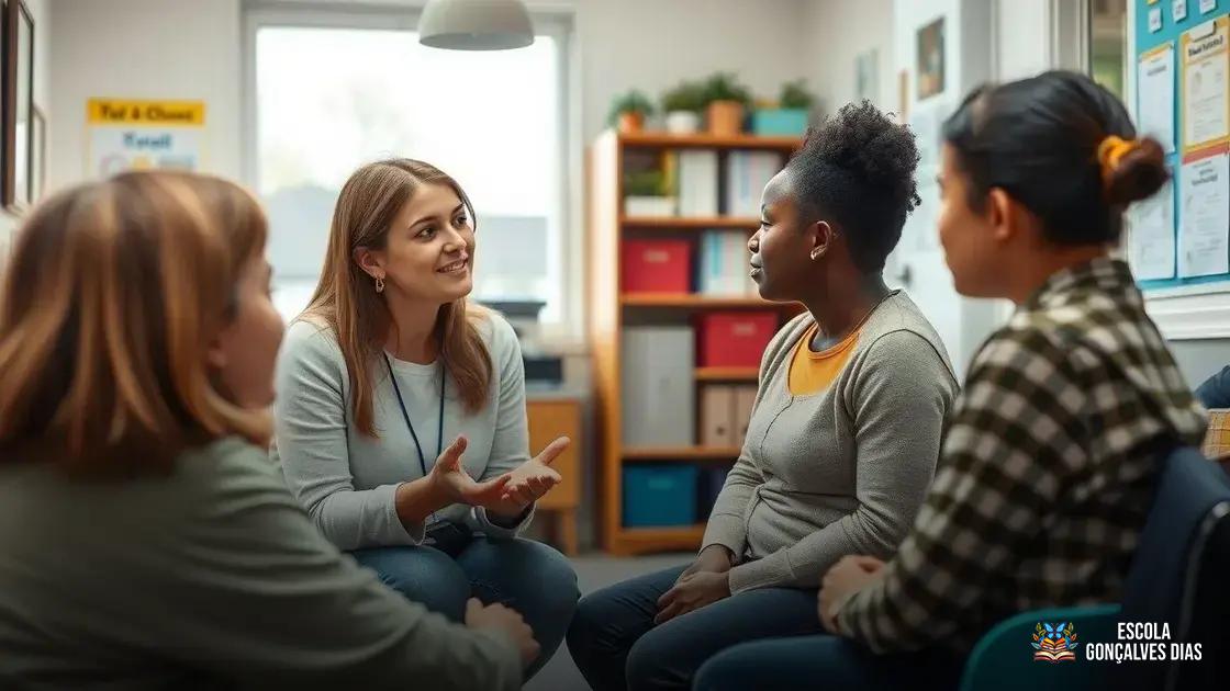 Boas práticas de escuta ativa e diálogo com os responsáveis Boas práticas de escuta ativa e diálogo com os responsáveis