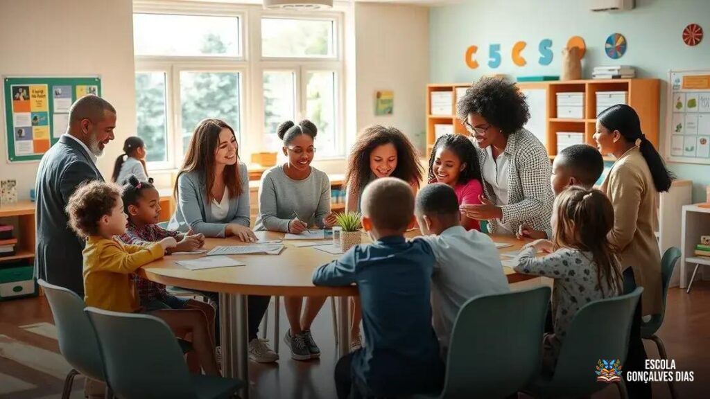 Colaboração e trabalho em equipe na escola
