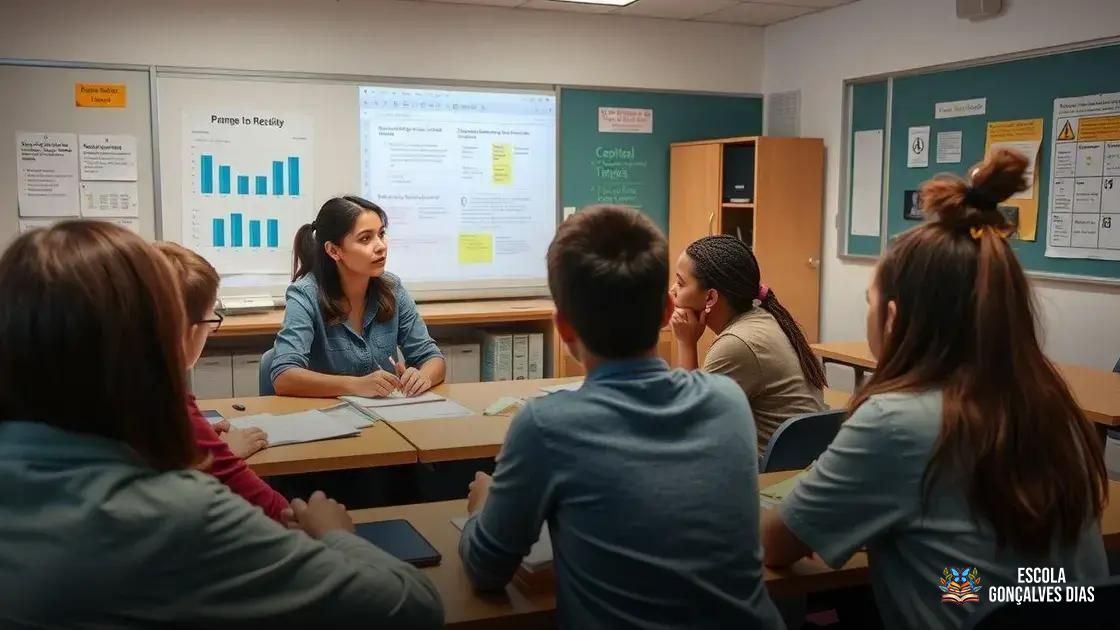 Como acompanhar o progresso dos alunos durante o desenvolvimento do projeto Como acompanhar o progresso dos alunos durante o desenvolvimento do projeto