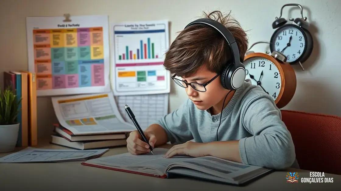  Como adaptar a rotina de estudo ao perfil do aluno