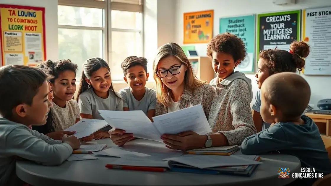 Como aprimorar continuamente o plano de aula com base no feedback dos alunos Como aprimorar continuamente o plano de aula com base no feedback dos alunos