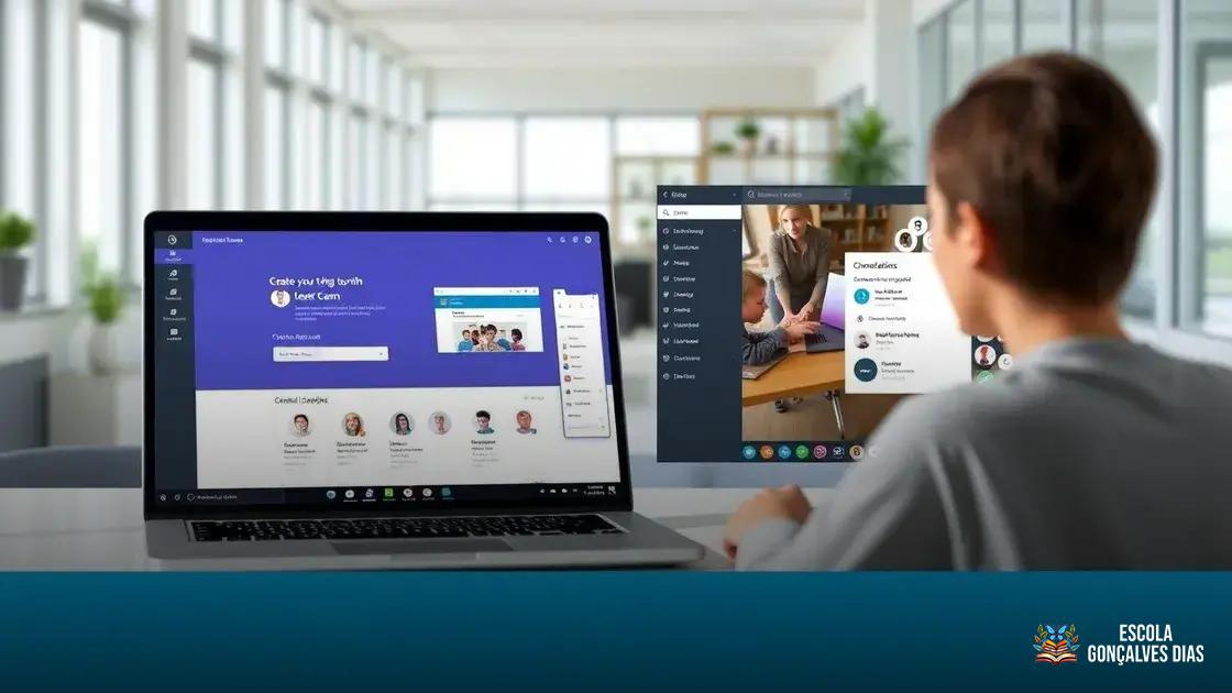  Como criar sua conta e configurar o ambiente de sala de aula virtual