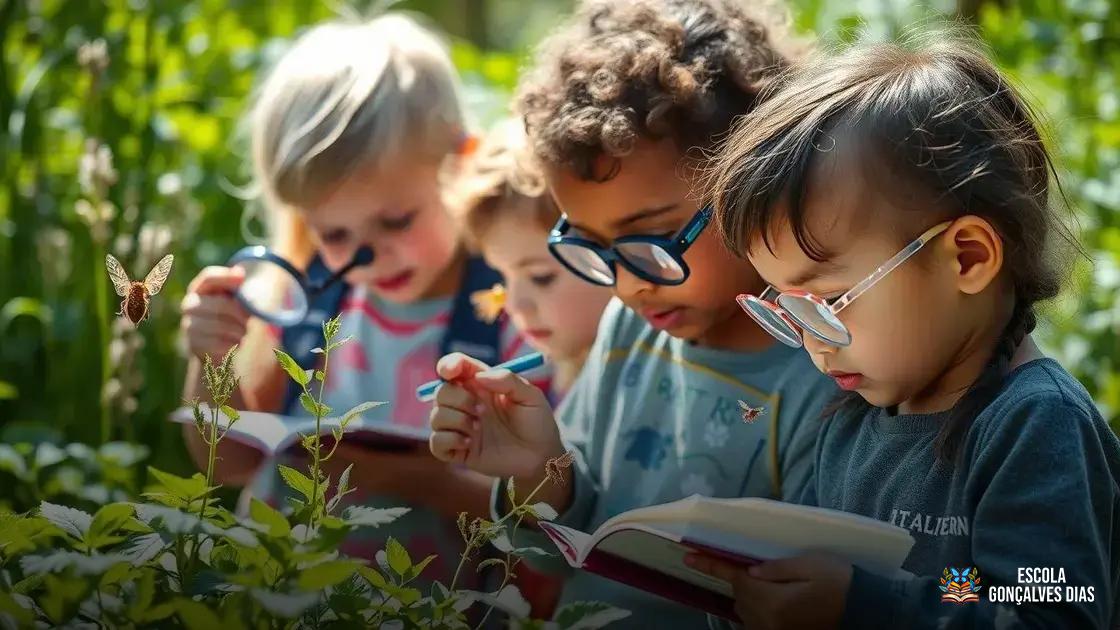 Como estimular a observação da natureza e o pensamento científico desde os primeiros anos Como estimular a observação da natureza e o pensamento científico desde os primeiros anos