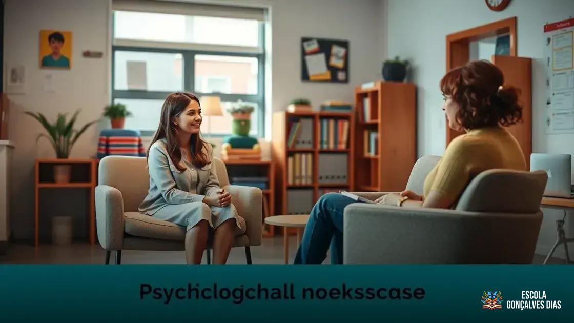 Como oferecer apoio psicológico e espaços de escuta na escola Como oferecer apoio psicológico e espaços de escuta na escola