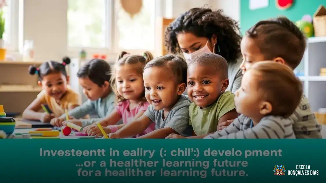  Conclusão: Investindo nos Primeiros Anos para um Futuro de Aprendizagem Saudável