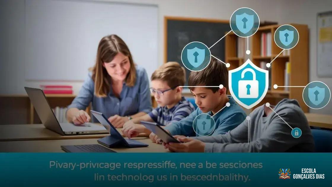 Cuidados com Privacidade, Dados e Uso Responsável Cuidados com Privacidade, Dados e Uso Responsável