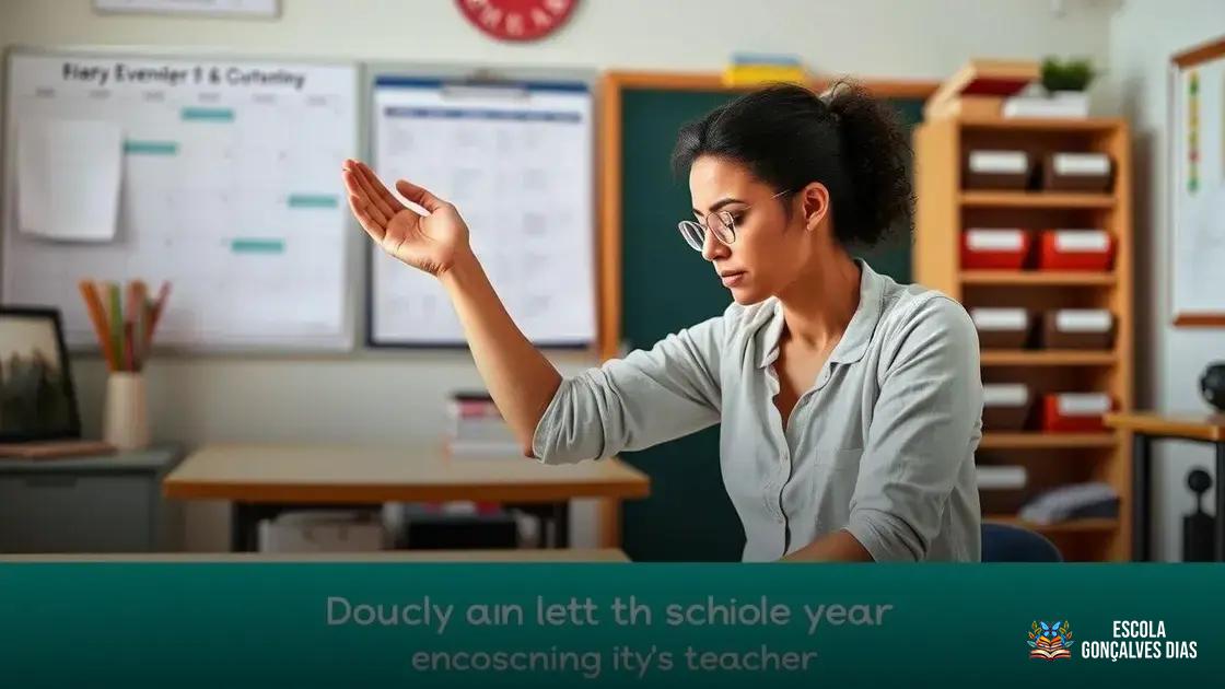 Dicas para manter a constância nas práticas de autocuidado ao longo do ano letivo Dicas para manter a constância nas práticas de autocuidado ao longo do ano letivo