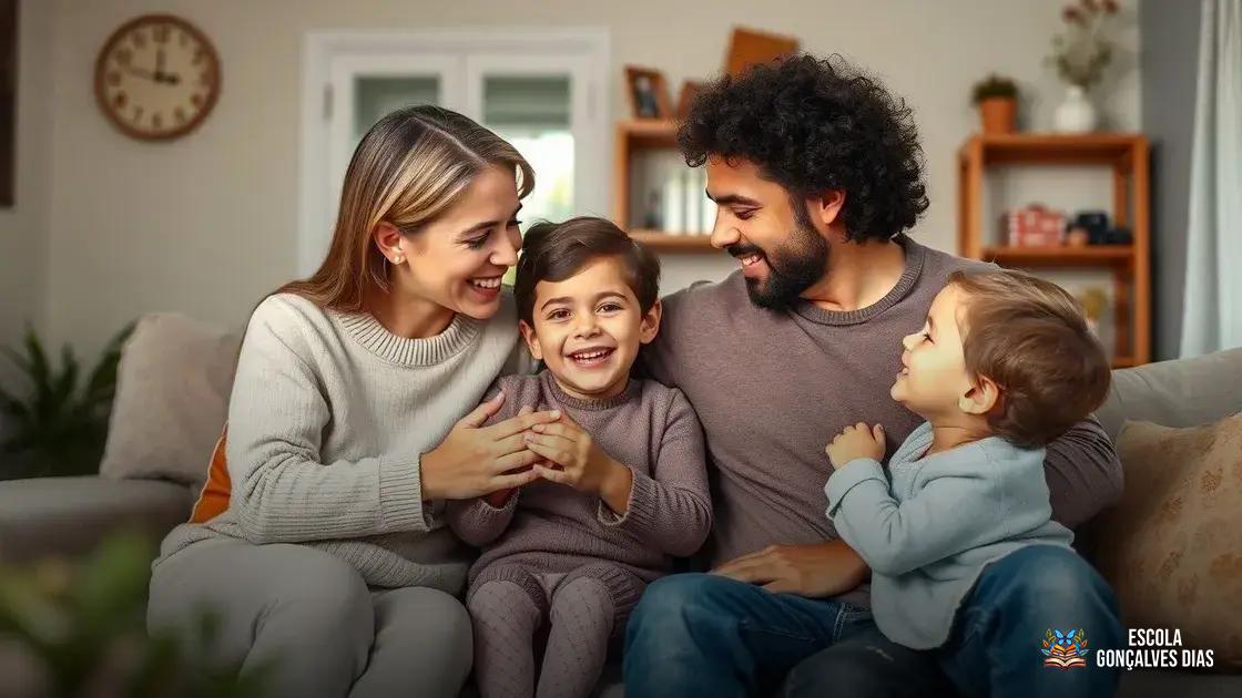 Dicas práticas para cultivar um ambiente familiar emocionalmente saudável Dicas práticas para cultivar um ambiente familiar emocionalmente saudável