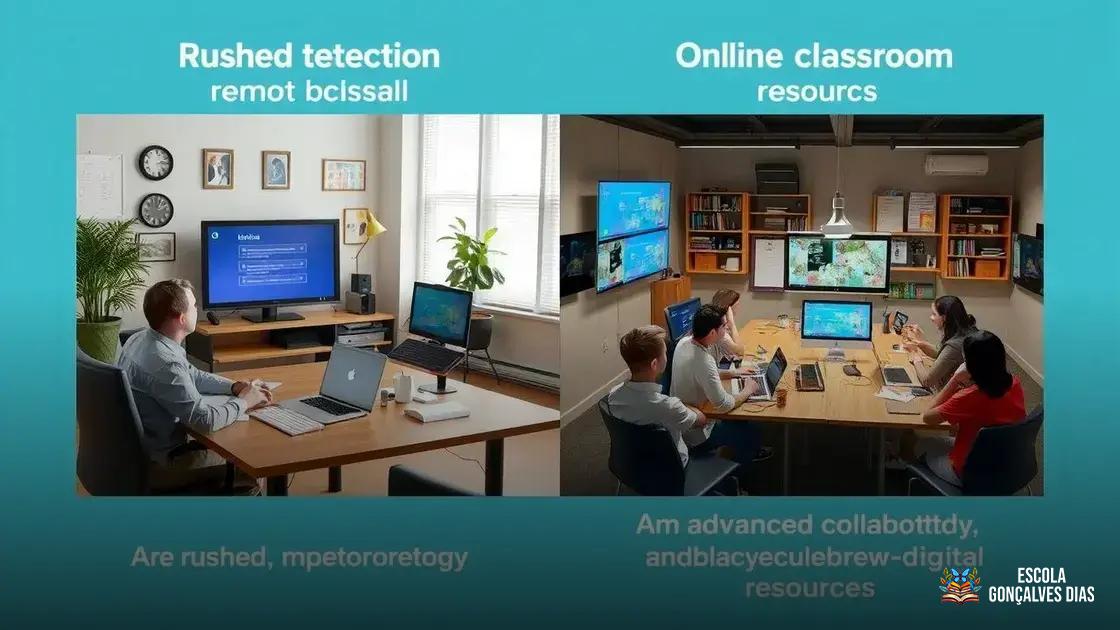 Diferenças entre os dois modelos em termos de metodologia, planejamento e recursos Diferenças entre os dois modelos em termos de metodologia, planejamento e recursos