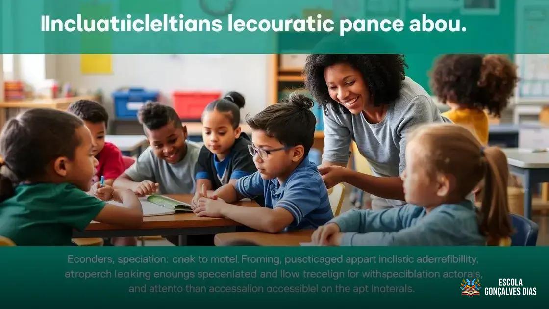 Educação inclusiva: princípios, legislação e desafios atuais Educação inclusiva: princípios, legislação e desafios atuais