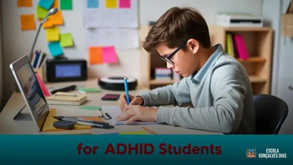 Estratégias de Estudo para Alunos com TDAH