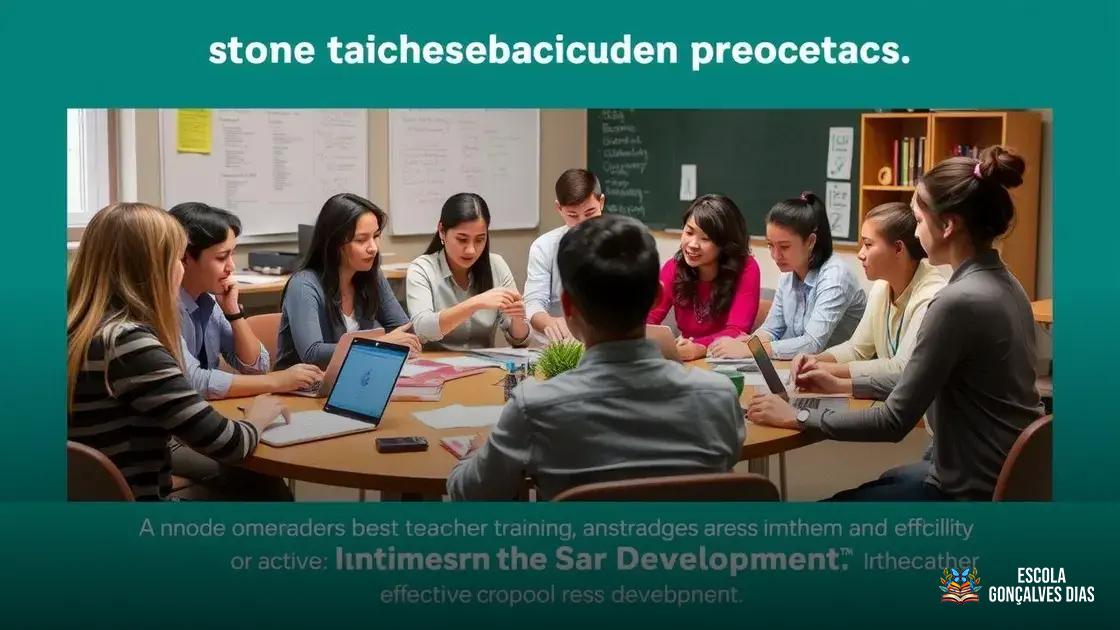 Estratégias de Implementação da Capacitação Docente em Escolas Estratégias de Implementação da Capacitação Docente em Escolas