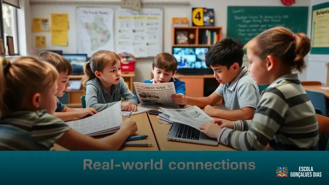  Estratégias para conectar o conteúdo escolar ao noticiário e à realidade dos alunos