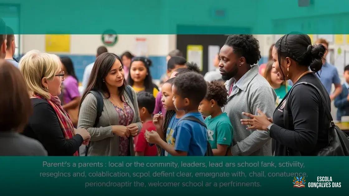 Estratégias para engajar pais, responsáveis e lideranças locais Estratégias para engajar pais, responsáveis e lideranças locais