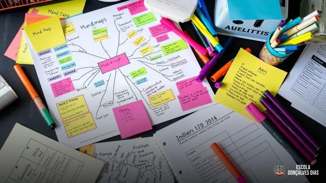 Estratégias visuais e uso de cores para facilitar a memorização Estratégias visuais e uso de cores para facilitar a memorização