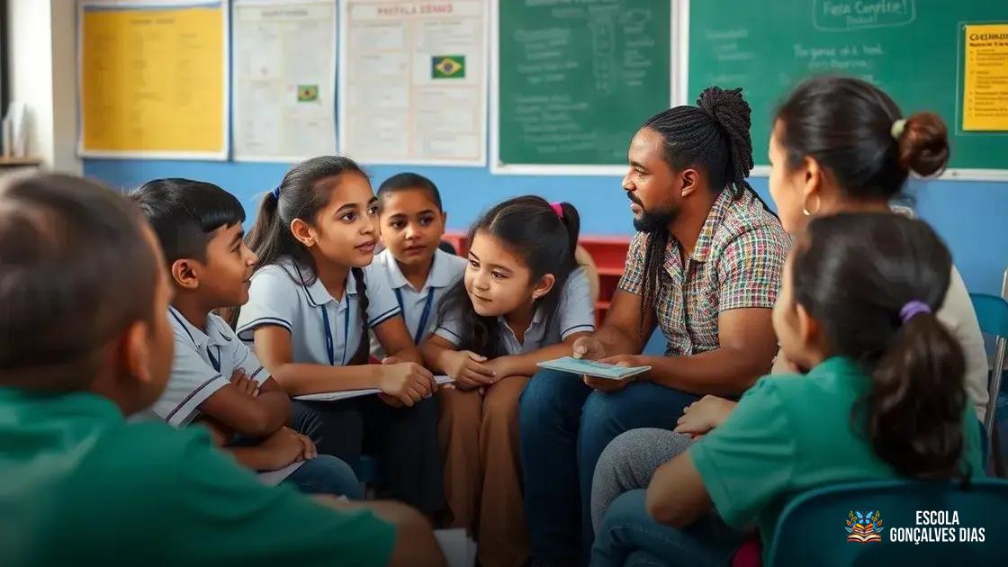 Exemplos de boas práticas de mediação utilizadas em escolas brasileiras Exemplos de boas práticas de mediação utilizadas em escolas brasileiras