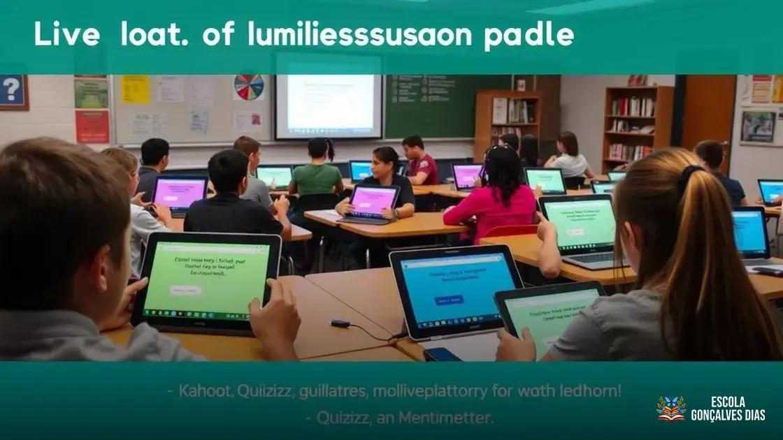 Ferramentas para criação de quizzes, enquetes e jogos ao vivo (Kahoot, Quizizz, Mentimeter) Ferramentas para criação de quizzes, enquetes e jogos ao vivo (Kahoot, Quizizz, Mentimeter)