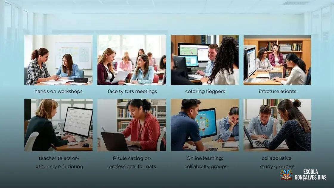 Formatos possíveis: oficinas, encontros presenciais, trilhas online e grupos de estudo Formatos possíveis: oficinas, encontros presenciais, trilhas online e grupos de estudo