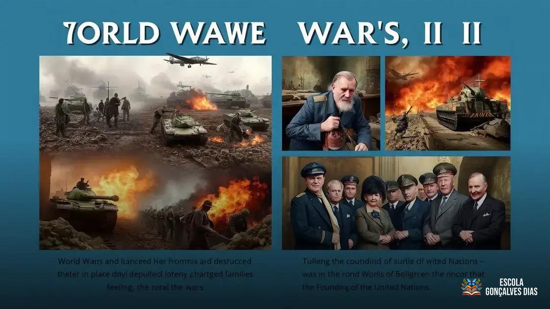 Guerras mundiais e os impactos no século XX Guerras mundiais e os impactos no século XX