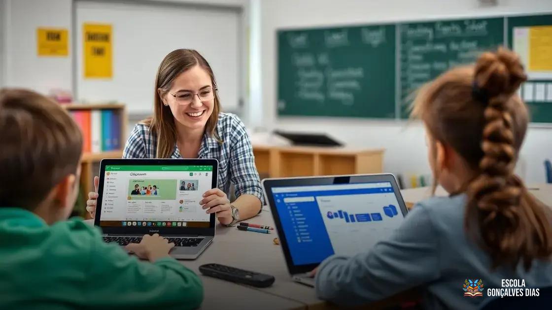  Interface e facilidade de uso para professores e alunos