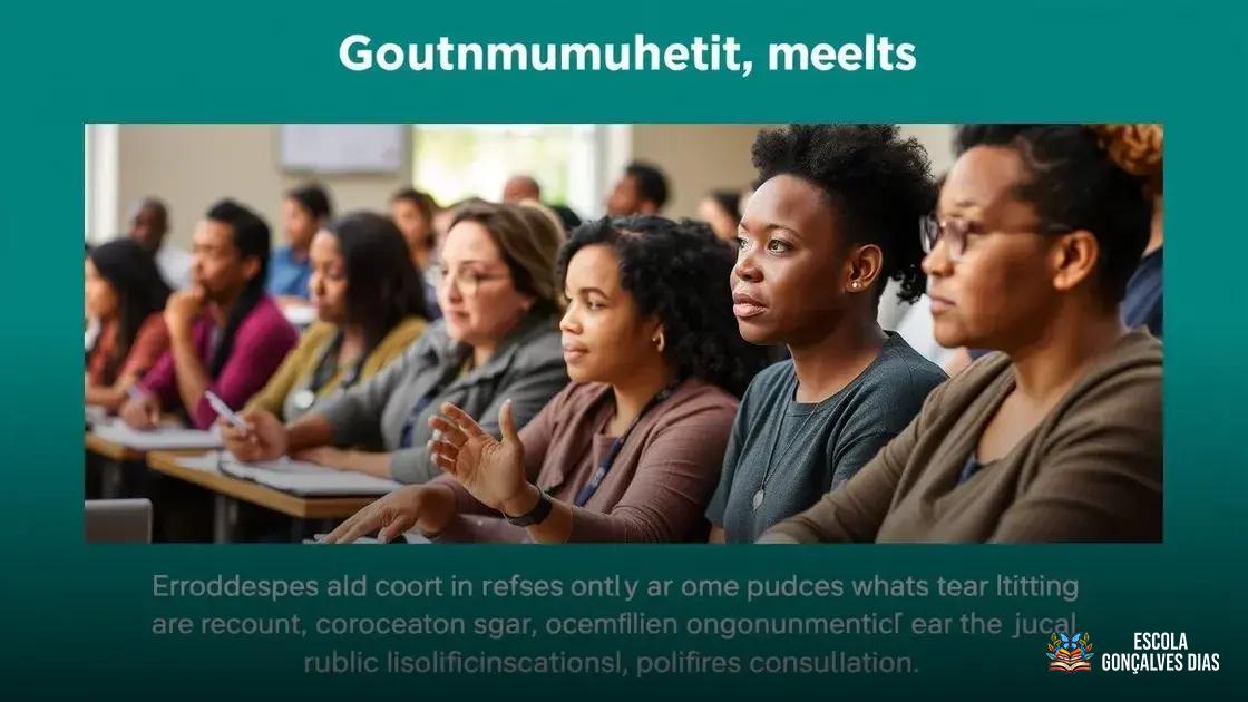 Mecanismos de participação popular nas decisões políticas locais Mecanismos de participação popular nas decisões políticas locais