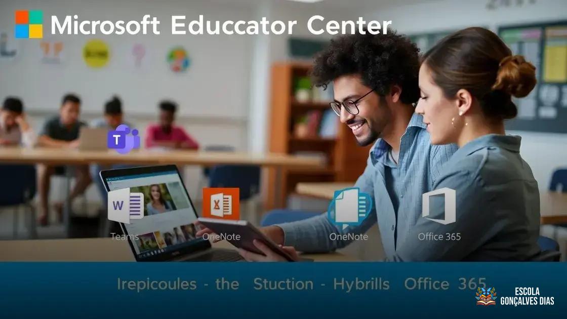Microsoft Educator Center: formação em ferramentas digitais e ensino híbrido Microsoft Educator Center: formação em ferramentas digitais e ensino híbrido