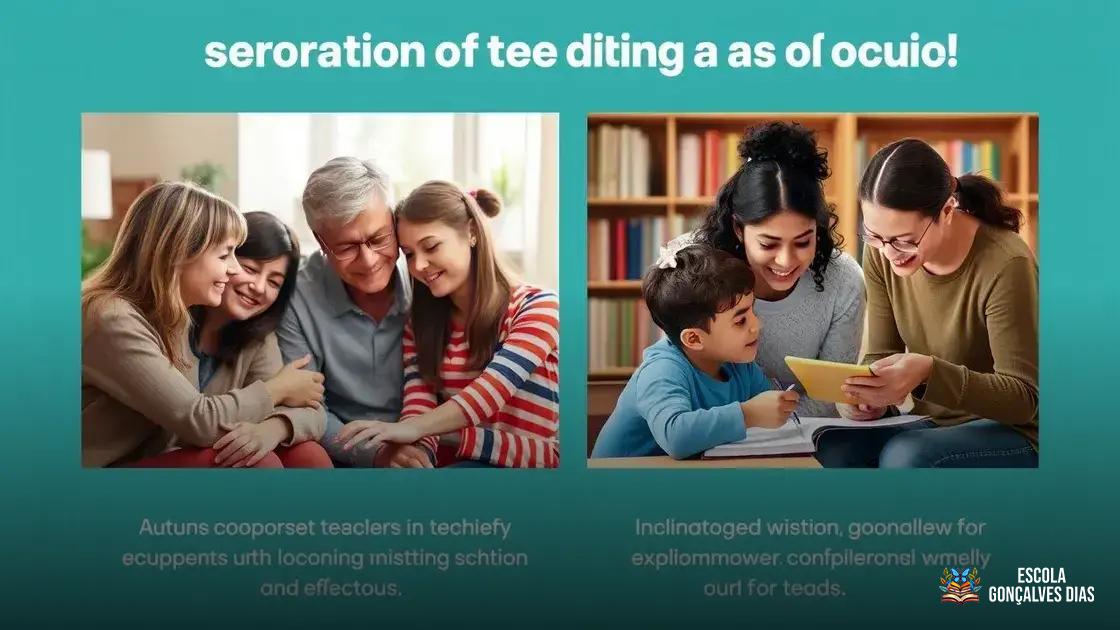 O Papel da Família e da Escola no Apoio à Pessoa com Autismo O Papel da Família e da Escola no Apoio à Pessoa com Autismo