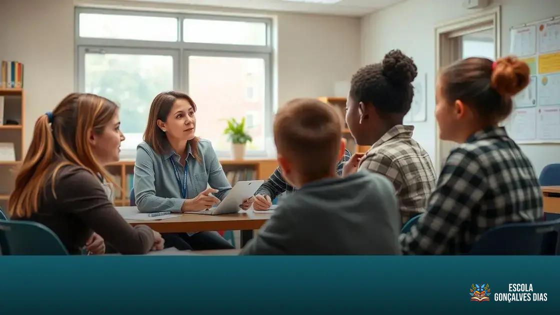 O papel da liderança escolar na construção de um ambiente colaborativo O papel da liderança escolar na construção de um ambiente colaborativo