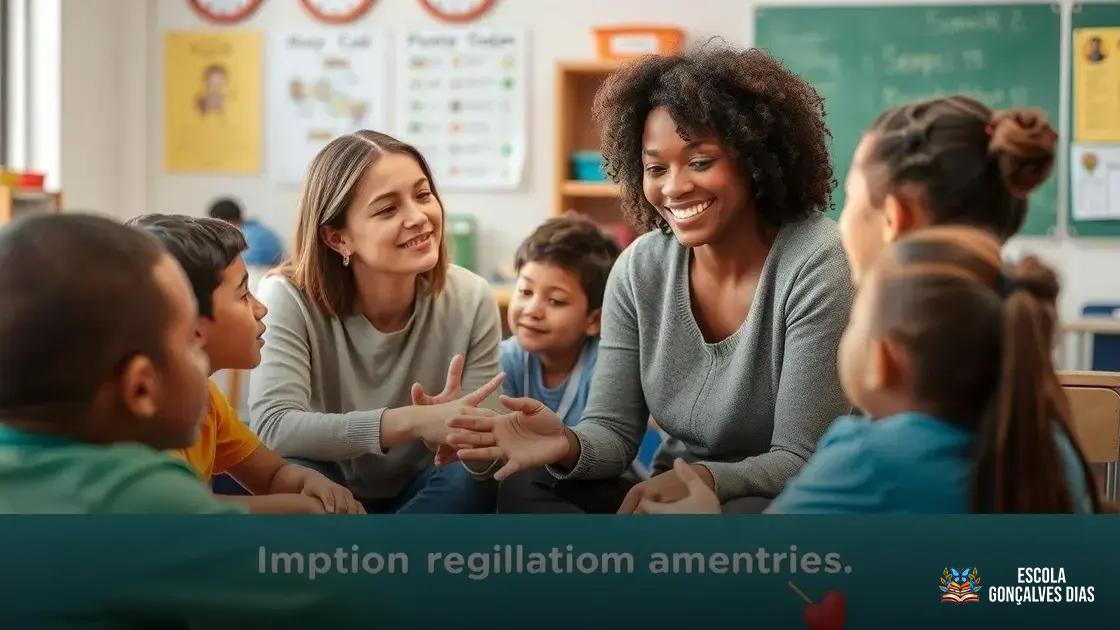 O papel do professor na regulação emocional dos alunos O papel do professor na regulação emocional dos alunos