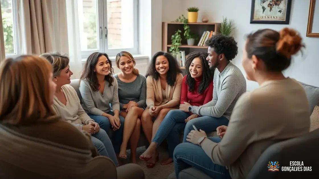 Onde buscar ajuda: redes de apoio, grupos e acompanhamento profissional Onde buscar ajuda: redes de apoio, grupos e acompanhamento profissional