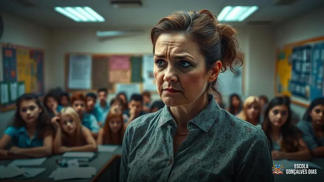 Os impactos do estresse docente no ambiente de ensino e aprendizagem Os impactos do estresse docente no ambiente de ensino e aprendizagem