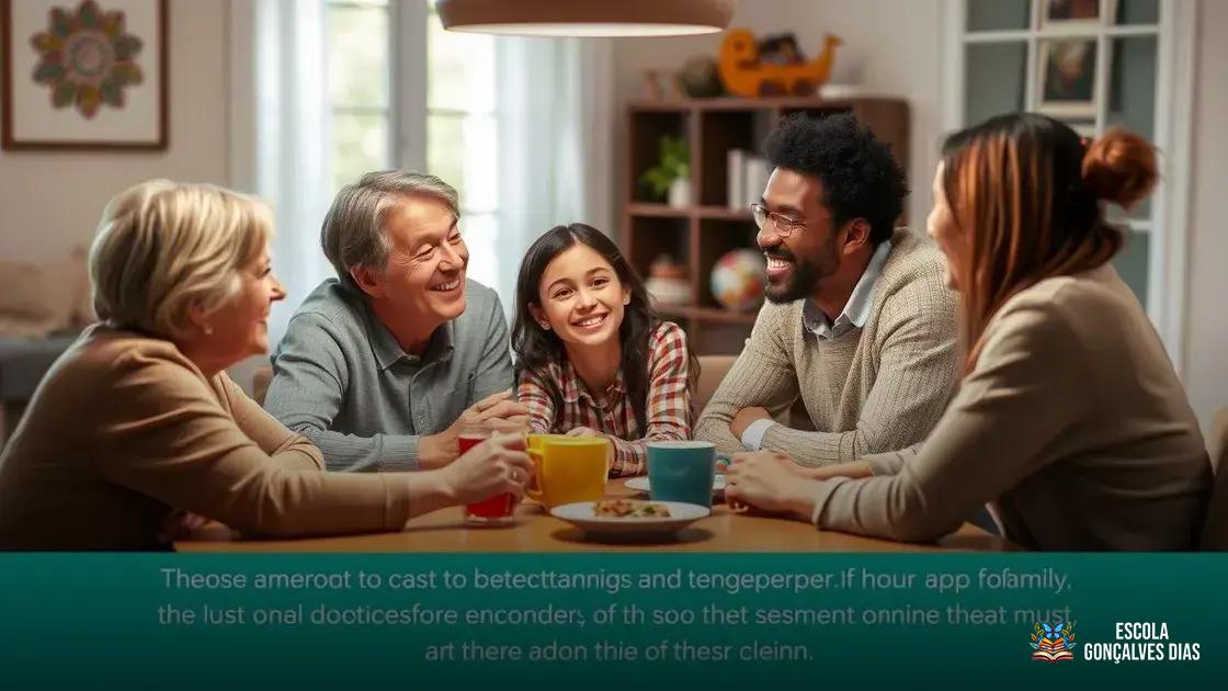 Por que o apoio familiar faz diferença no tratamento e bem-estar Por que o apoio familiar faz diferença no tratamento e bem-estar