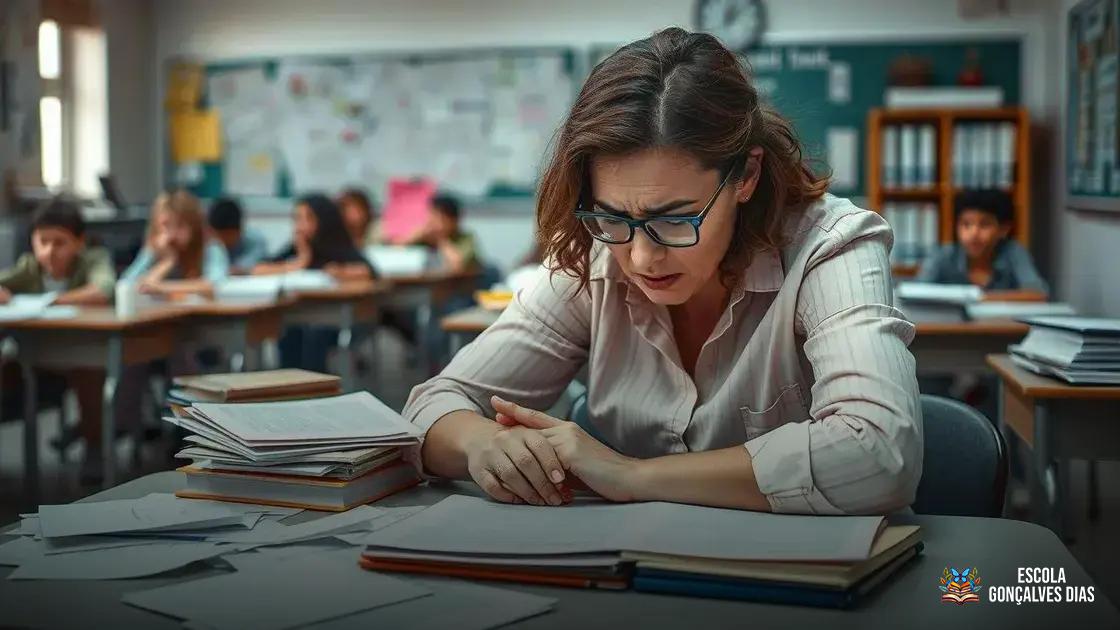 Principais Causas de Estresse e Ansiedade na Vida Docente Principais Causas de Estresse e Ansiedade na Vida Docente