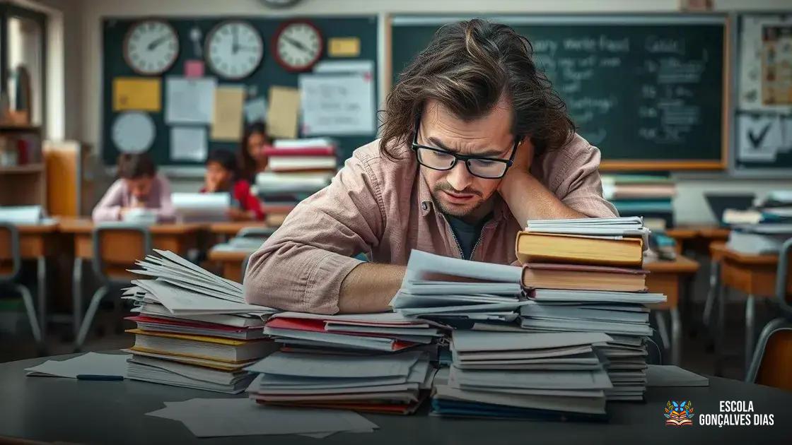  Principais causas do burnout na carreira docente