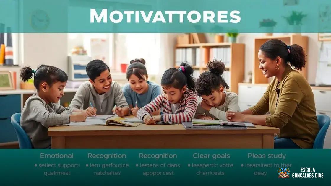 Principais Fatores que Influenciam a Motivação dos Estudantes Principais Fatores que Influenciam a Motivação dos Estudantes