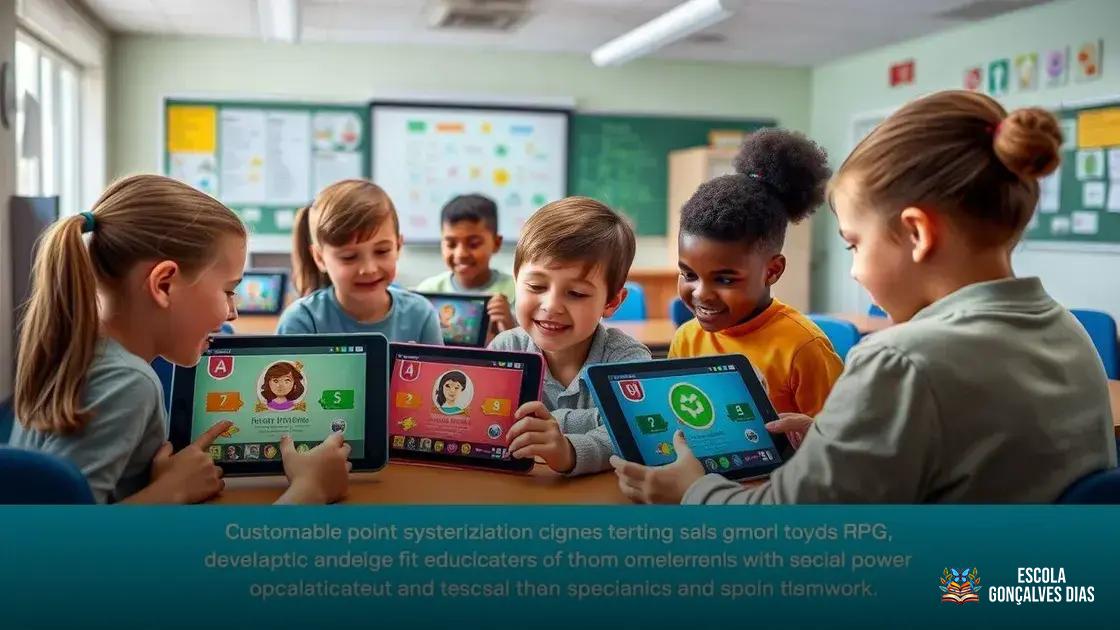  Principais recursos da plataforma: avatares, pontos, missões e poderes