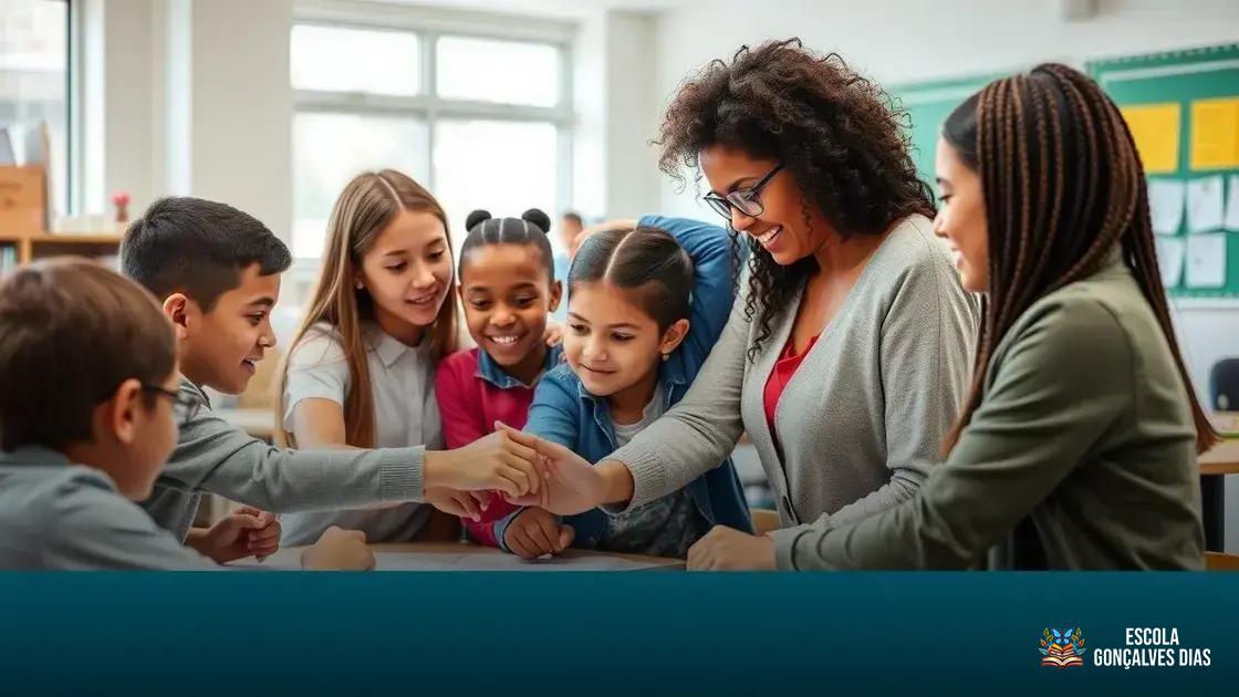 Projetos e atividades que estimulam a colaboração entre alunos e professores Projetos e atividades que estimulam a colaboração entre alunos e professores