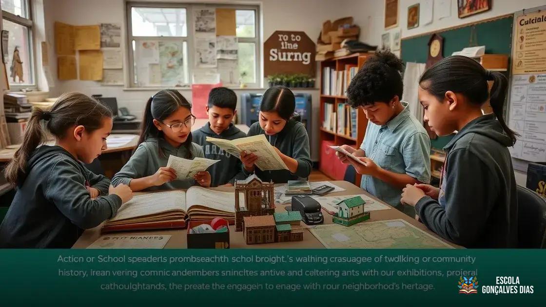 Projetos escolares com foco na história da cidade ou bairro Projetos escolares com foco na história da cidade ou bairro